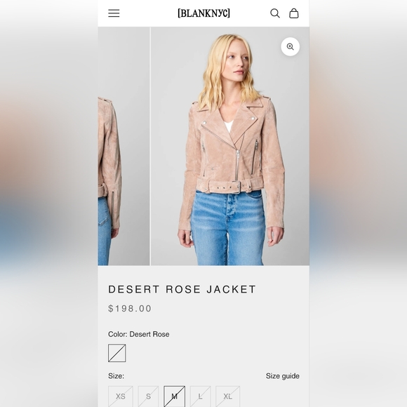 100% Leather biker Jacket - Picture 5 of 5